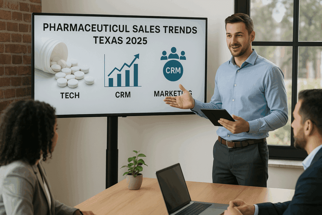 Pharmaceutical Sales Trends Texas 2025: Tech, CRM, and Marketing